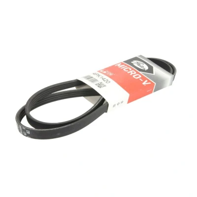 Imagem de GATES Micro V 4PK1420 Correia trapezoidal estriada 1420 4 Poliéster, EPDM (borracha de etileno propileno dieno) CHRYSLER: PT Cruiser Carrinha