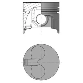 Imagem de Êmbolo KOLBENSCHMIDT 41528600