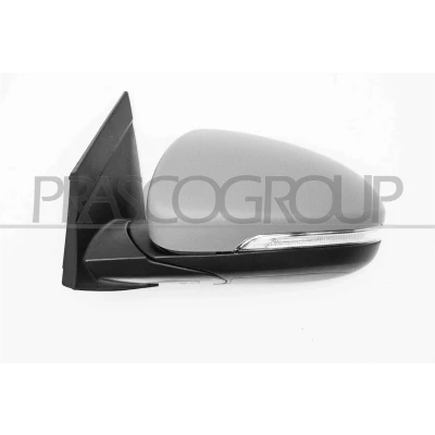 Imagem de Espelho retrovisor Prasco HN8067346 esquerda com subcapa elétrico aquecível, dobrável electricamente, convexo, sem cor