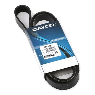 Imagem de DAYCO 6PK1670 Correia trapezoidal estriada 1670,0 6 TOYOTA: Corolla IX Hatchback, Sedan, Station Wagon, PEUGEOT: Boxer Van