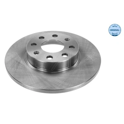 Imagem de MEYLE 615 521 0003 Disco de travão Eixo dianteiro 257 12 4 100 cheio ORIGINAL Quality OPEL: Corsa D Hatchback, FIAT: Grande Punto Hatchback