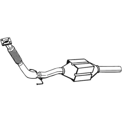 Imagem de BOSAL 099 847 Catalisador Euro 3 com componentes de montagem VOLKSWAGEN: Polo IV Hatchback, SEAT: Ibiza 3, SKODA: Fabia I 1 Combi