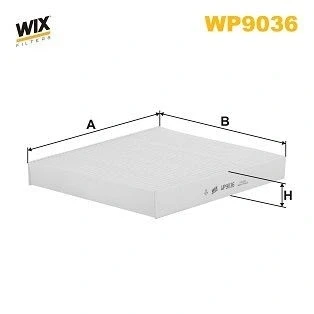 Imagem de Filtros habitáculo padrão wix filters wp9036