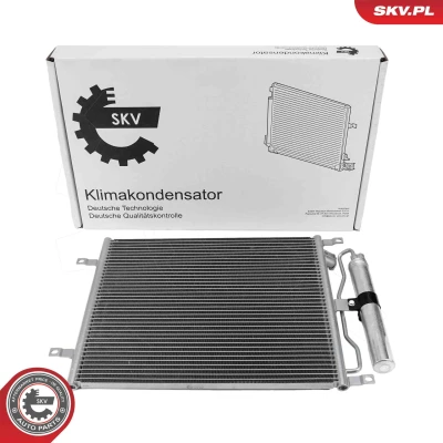 Imagem de ESEN SKV 86SKV630 Condensador com secador Alumínio 492mm NISSAN: Micra III Hatchback (K12) 1.5 dCi 2003 2010