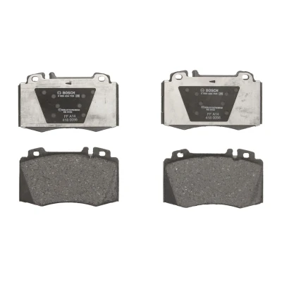 Imagem de BOSCH 0 986 424 705 Jogo de pastilhas para travão disco Baixo teor metálico com chapa anti ruído MERCEDES BENZ: Classe S Sedan, ML