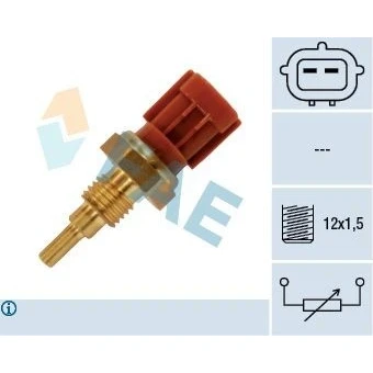 Imagem de FAE 33475 Sensor, temperatura do líquido de refrigeração