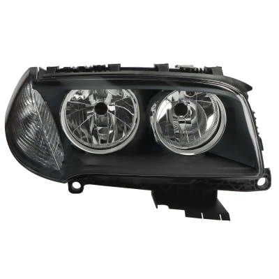 Imagem de ABAKUS 444 1155RMLDEM2 Farol Principal à direita H7/H7 transparente sem porta lâmpadas, lâmpada com motor de regulação do alcance dos faróis PX26d