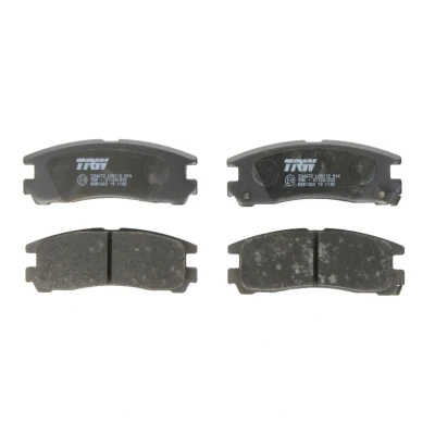 Imagem de TRW COTEC GDB1023 Jogo de pastilhas para travão disco com avisador sonoro desgaste MITSUBISHI: ECLIPSE 1, 2, Pajero Pinin