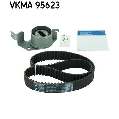 Imagem de SKF VKMA 95623 Jogo de correias dentadas 111 com perfil dentado arredondado MITSUBISHI: Lancer 6 Limousine, COLT 5, Carisma Sedan