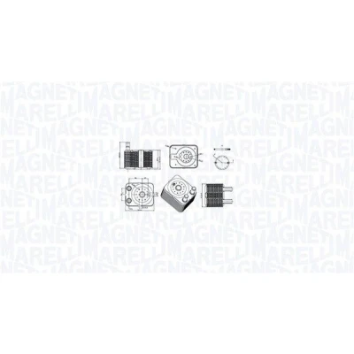 Imagem de MAGNETI MARELLI 350300003100 Radiador de Óleo AUDI: A4 B8 Sedan, A3 Hatchback, B5 Avant, VOLKSWAGEN: Passat B6 GOLF 6, Touareg II