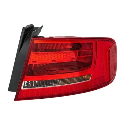 Imagem de HELLA 2VA 009 686 101 Farolim à direita parte exterior P21W 12 Vermelho com lâmpada de incandescência, porta lâmpadas AUDI: A4 B8 Sedan