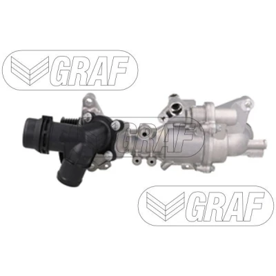 Imagem de GRAF PA1474 Bomba de água com junta mecânico para accionamento da correia trapezoidal estriada MERCEDES BENZ: Vito Tourer