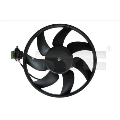 Imagem de TYC 837 0050 ventilador de radiador 340 120 sem estrutura do (caixilho), com resistência carga VOLKSWAGEN: up! Hatchback