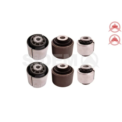 Imagem de SIDEM 8496006 KIT Casquilho de Braço Suspensão Eixo dianteiro, em baixo Rolamento borracha e metal transversal