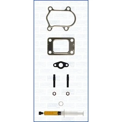 Imagem de AJUSA JTC11204 Kit de montagem, turbocompressor with studs, syringe oil com juntas instruções montagem IVECO: DAILY 3