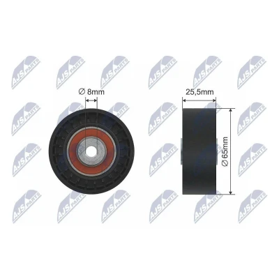 Imagem de NTY RNK VW 006 Polia de Desvio SEAT: Ibiza 2
