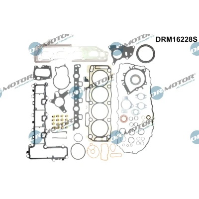 Imagem de DR.MOTOR AUTOMOTIVE Jogo completo de juntas, motor PEUGEOT: 308 SW 2 DRM16228S