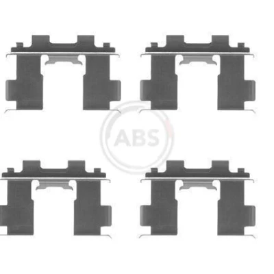 Imagem de A.B.S. 1205Q Kit de acessórios, pastilhas travão NISSAN: ALMERA 1