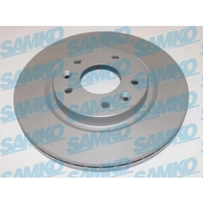 Imagem de SAMKO Disco de travão NISSAN: Qashqai 2, X Trail, RENAULT: Kadjar 296mm 26mm 5 interior ventilado revestido N2045VR 402064BA0A,402064BT0D,402064EA0A