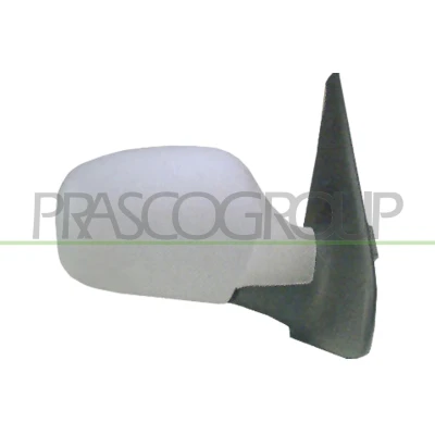 Imagem de Espelho retrovisor Prasco RN3227323P Premium à direita com subcapa elétrico aquecível, ajustável pelo interior, sensor de temeperatura, convexo