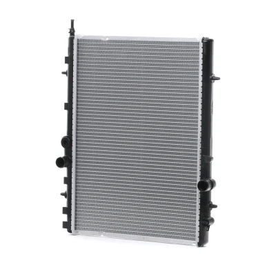 Imagem de NRF EASY FIT 53120 Radiador, arrefecimento do motor Alumínio 555 376 27 com componentes de montagem Aletas refrigeração soldadas