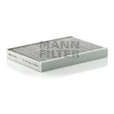 Imagem de MANN FILTER CUK 2742 Filtro, ar do habitáculo Filtro de carvão ativado 270 196 32 PEUGEOT: 407 SW, Sedan, Coupe, CITROËN: C5 III Carrinha