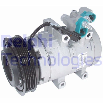 Imagem de DELPHI TSP0159480 compressor Visteon HS17 PAG 46 com óleo de HYUNDAI: Santa Fe I