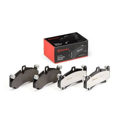 Imagem de BREMBO P 65 034 Jogo de pastilhas para travão disco preparado indicador aviso desgaste sem acessórios PORSCHE: 911 Coupe