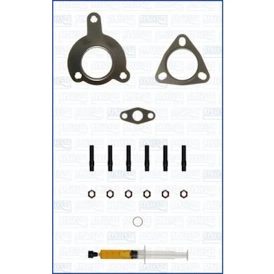 Imagem de AJUSA JTC11342 Kit de montagem, turbocompressor with studs, syringe oil com juntas instruções montagem OPEL: Vectra B Sedan, CC