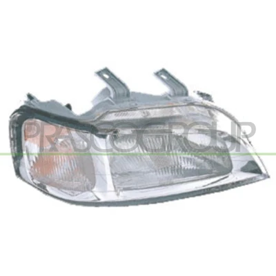 Imagem de PRASCO HD0344913 Farol Principal à direita H4 transparente para circulação pela HONDA: CIVIC 6 Fastback