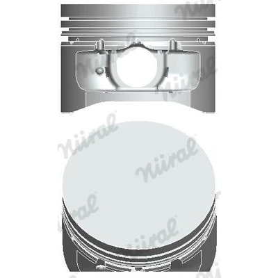 Imagem de NÜRAL 87 433500 00 Pistão 77 para biela trapezoidal