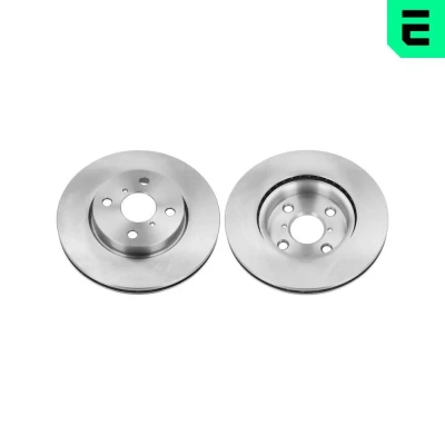 Imagem de OPTIMAL BS 8536C Disco de travão Eixo dianteiro 258 22 4/6 ventilado revestido TOYOTA: Yaris II Hatchback, III Hatchback