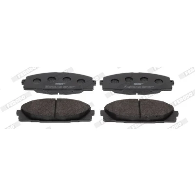 Imagem de FERODO PREMIER ECO FRICTION FVR4327 Jogo de pastilhas para travão disco não preparado indicador aviso desgaste sem acessórios