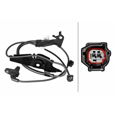 Imagem de HELLA 6PU 358 219 231 Sensor de ABS com grampo Hall 2 1040