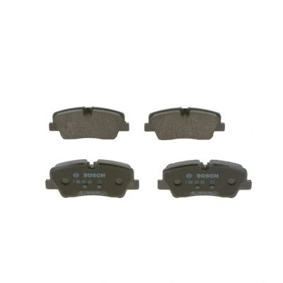 Imagem de BOSCH 0 986 424 430 Jogo de pastilhas para travão disco Baixo teor metálico com sensor desgaste integrado