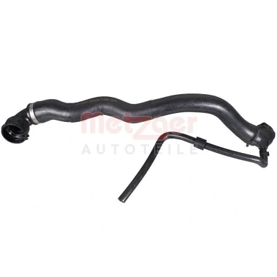 Imagem de METZGER 2422207 Mangueira de Radiador à esquerda, em cima com acoplamentos rápidos, sem braçadeira VOLKSWAGEN: GOLF 6, Scirocco III, Jetta 3