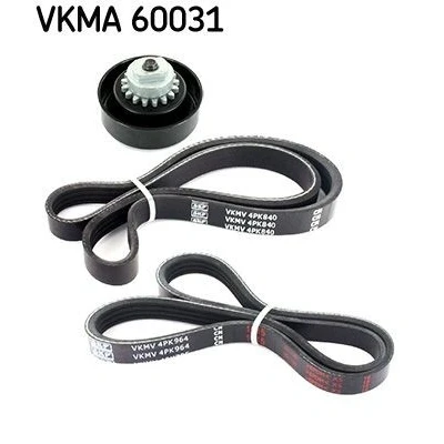 Imagem de SKF VKMA 60031 Jogo de correias trapezoidais estriadas CHEVROLET: Spark, Aveo / Kalos Hatchback