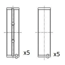 Imagem de FAI AutoParts BM1011 STD Chumaceira da cambota