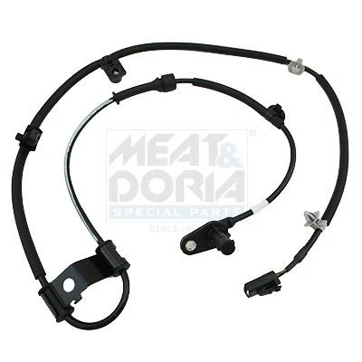 Imagem de MEAT &amp; DORIA 90847 Sensor de ABS Eixo dianteiro, lado esquerdo activo 2pólos 1260mm 28mm rectangular