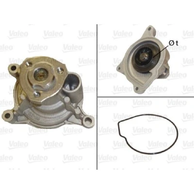 Imagem de VALEO 506950 Bomba de água sem polia com juntas tampa VOLKSWAGEN: Scirocco III, GOLF 5, 6, AUDI: A3 Hatchback, A1 Sportback