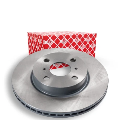 Imagem de FEBI BILSTEIN 108587 Disco de travão Eixo dianteiro 255 20 4 100 interior ventilado revestido TOYOTA: Yaris III Hatchback, iQ
