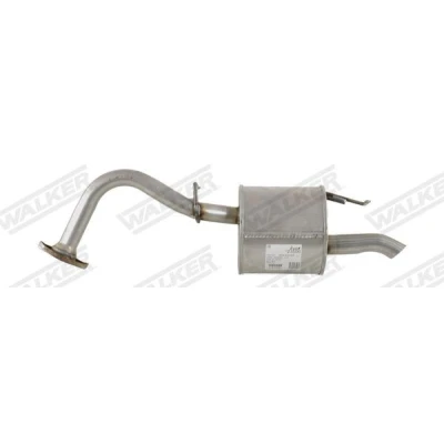 Imagem de WALKER 23506 Panela de escape traseira 850 sem componentes montagem TOYOTA: Yaris II Hatchback