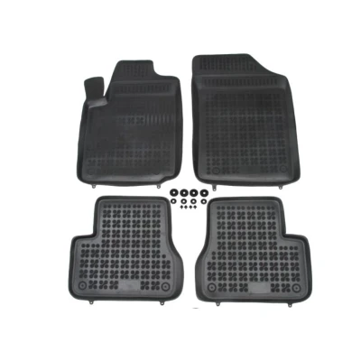 Imagem de REZAW PLAST 201217 Conjunto de tapete chão Borracha à frente e atrás 4 preto CITROËN: C3 I Hatchback