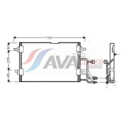 Imagem de Condensador, ar condicionado AVA COOLING AI5116