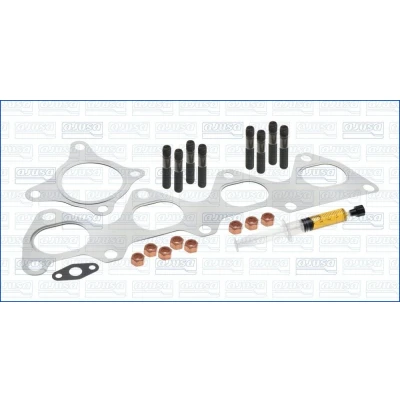 Imagem de ALANKO 10920702 Kit de montagem, turbocompressor com juntas perno roscado, porca, instruções montagem VOLKSWAGEN: Golf 6, 5