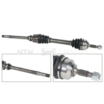 Imagem de SNR DK59.017 Veio de transmissão Eixo dianteiro, lado direito 886mm PEUGEOT: 206 Hatchback, Van, SW