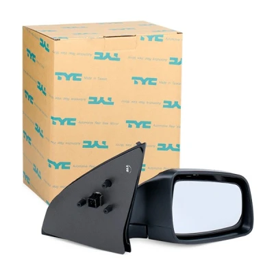Imagem de Espelho retrovisor Tyc 325 0015 à direita com subcapa convexo, aquecível, para regulação eléctrica dos espelhos OPEL: Astra G CC, Caravan