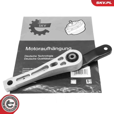 Imagem de ESEN SKV 75SKV334 Suporte, motor traseira Rolamento de Borracha e metal Alumínio, 347mm 51mm VOLKSWAGEN: Golf 5, Scirocco III, Jetta 3