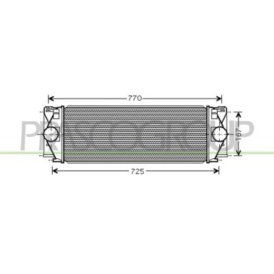 Imagem de PRASCO ME919N001 Intercooler MERCEDES BENZ: Sprinter 3.5 T Van, 5 Camião de plataforma/Chassis