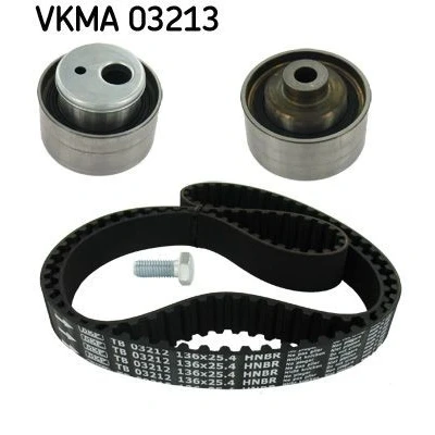 Imagem de SKF VKMA 03213 Jogo de correias dentadas 136 com perfil dentado arredondado PEUGEOT: 306 Hatchback, 406 Carrinha, Sedan, CITROËN: Xsara Hatchback